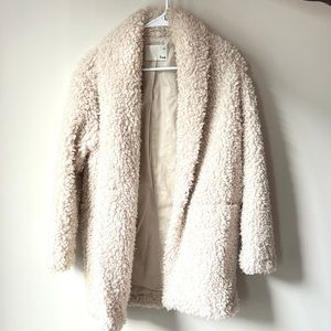 Aritzia Teddy Coat